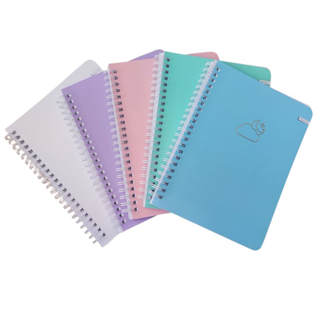 SVESKA A4 MP KARO SPIRALA 80L 70g SOFT TOUCH ILIJANUM